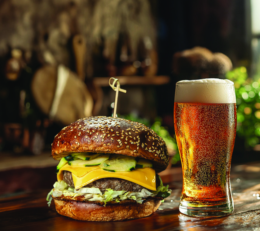 Black Angus burger – vizual